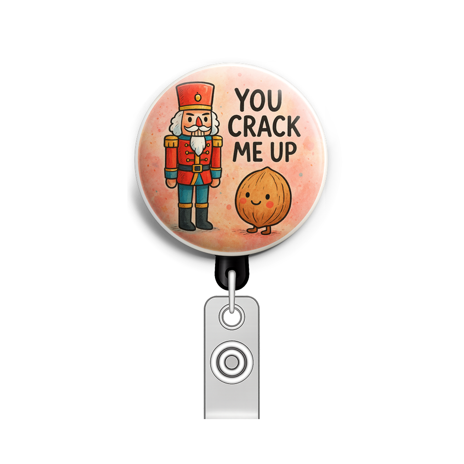 Custom Design – A classic nutcracker next to a small kawaii walnut saying "y… - - Topperswap