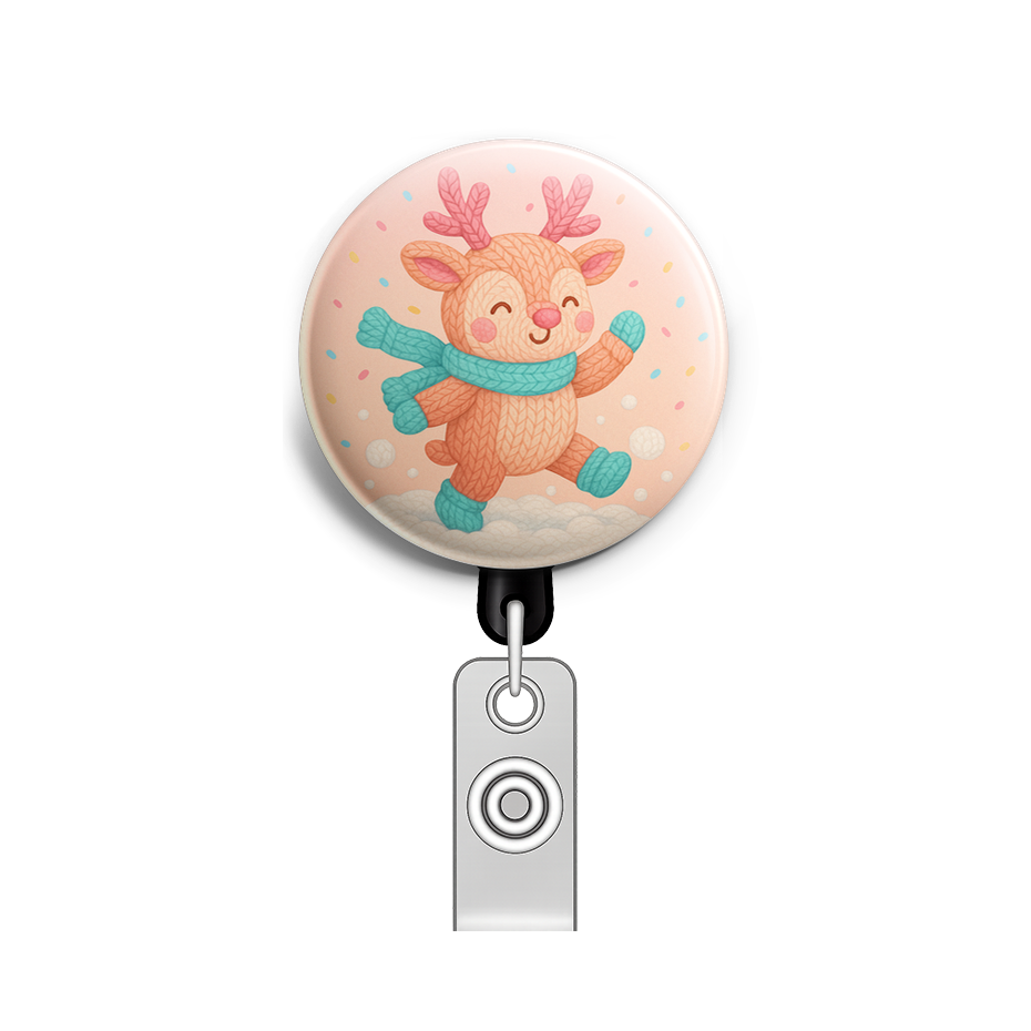 Custom Design – A cute reindeer playing in the snow. - - Topperswap