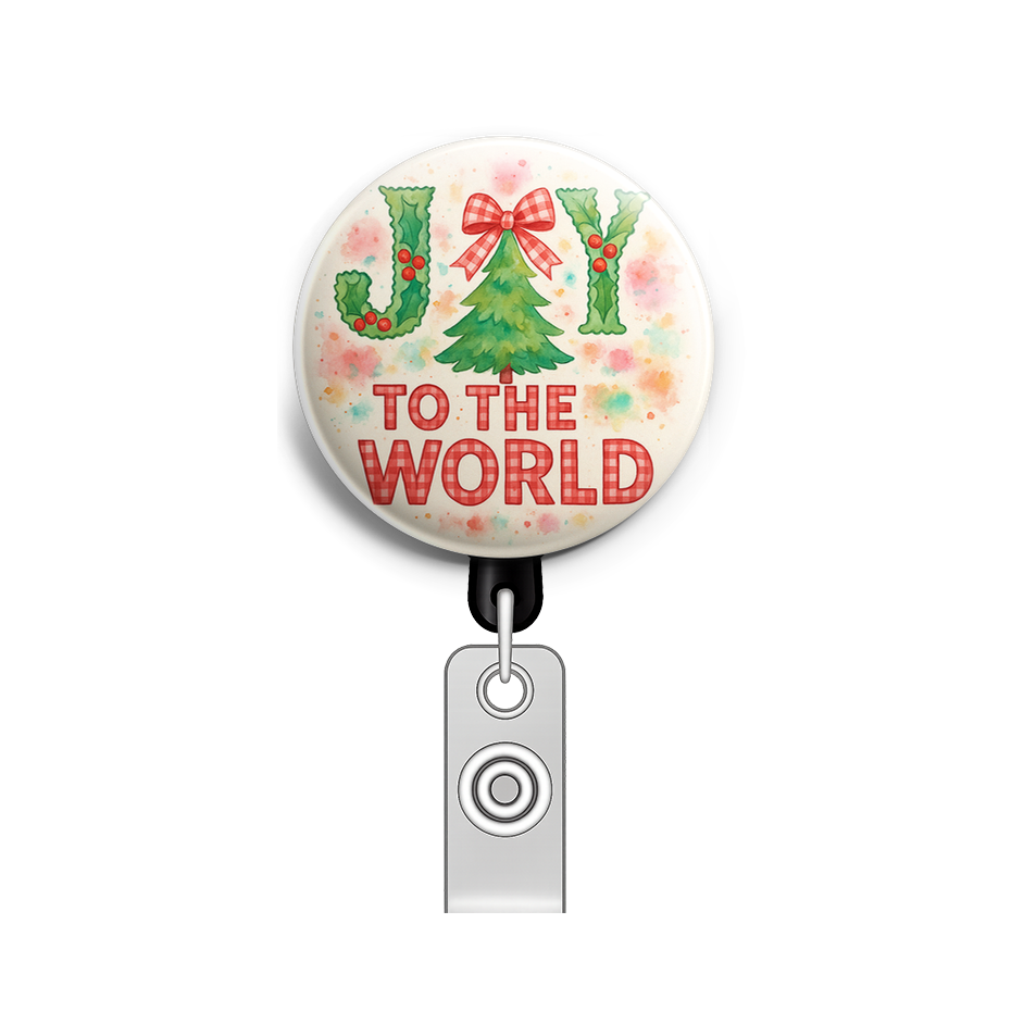 Custom Design – Christmas design featuring the phrase “JOY TO THE WORLD.” Th… - - Topperswap