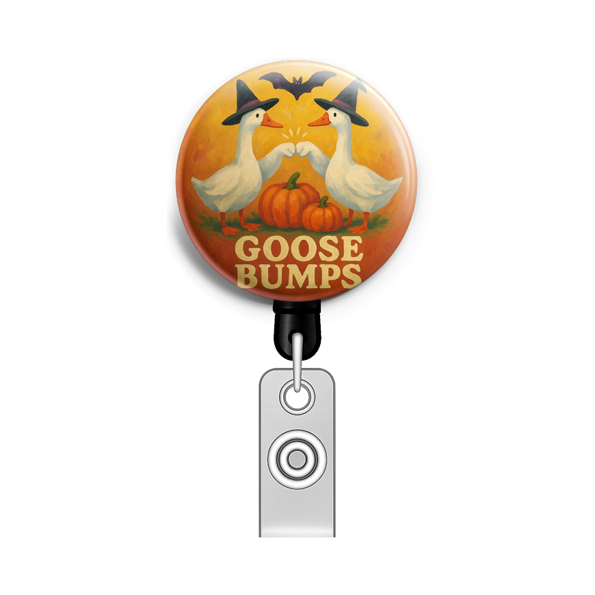 Custom Design – two geese wearing witch hats fist bumping each other with a… - - Topperswap