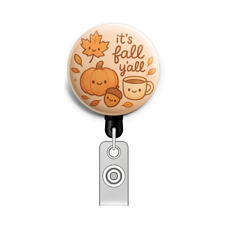 Custom Design – A cute fall theme with the text "it's fall y'all" - - Topperswap