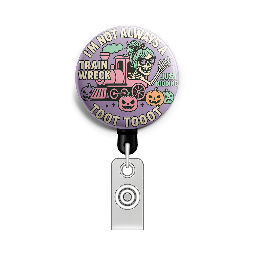 Custom Design – Glammed up Girl Skeleton with Sunglasses handing out of a tr… - - Topperswap