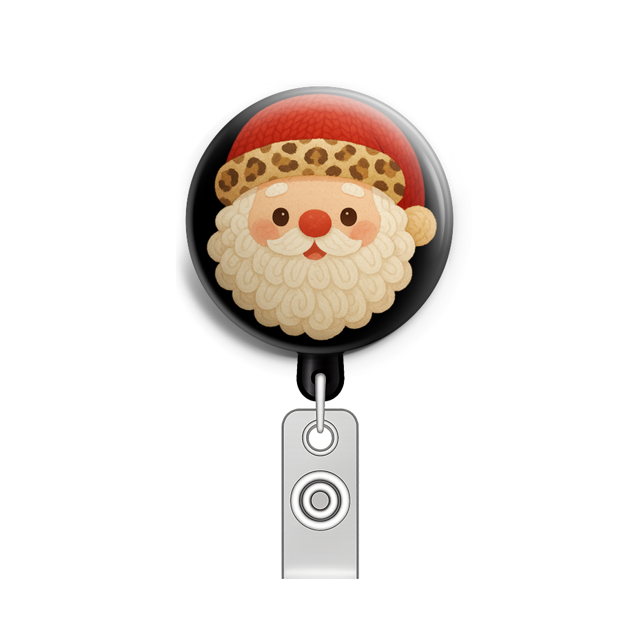 Custom Design – A cute handmade Santa Claus face made of chunky yarn and cro… - - Topperswap