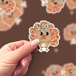 Bow Tie Gobbler Sticker
