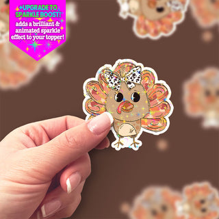 Bow Tie Gobbler Sticker