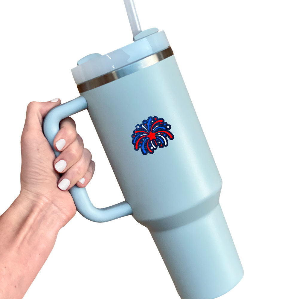 4th of July Fireworks Frenzy Sticker - - Topperswap