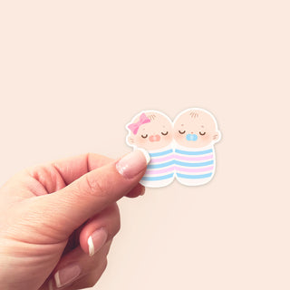 Swaddle Babies Sticker