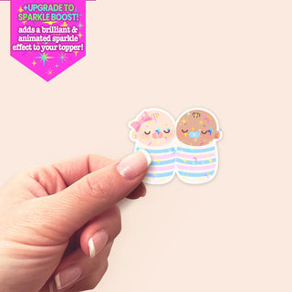 Swaddle Babies 2 Sticker