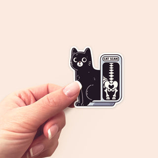Cat Scan Sticker