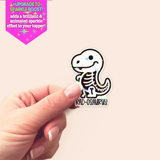Rad-osaurus Rex Sticker