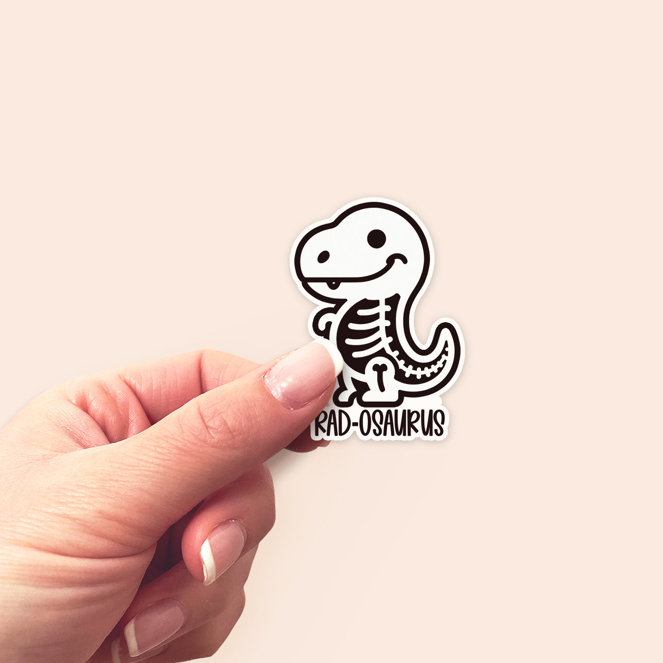 Rad-osaurus Rex Sticker - Sticker - Topperswap