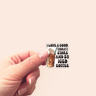 Thrift Store Coffee Sticker