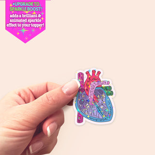 Heart Anatomy Sticker