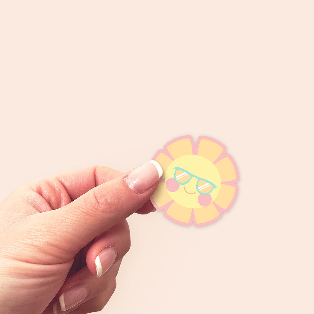 Cool Sun Sticker - - Topperswap