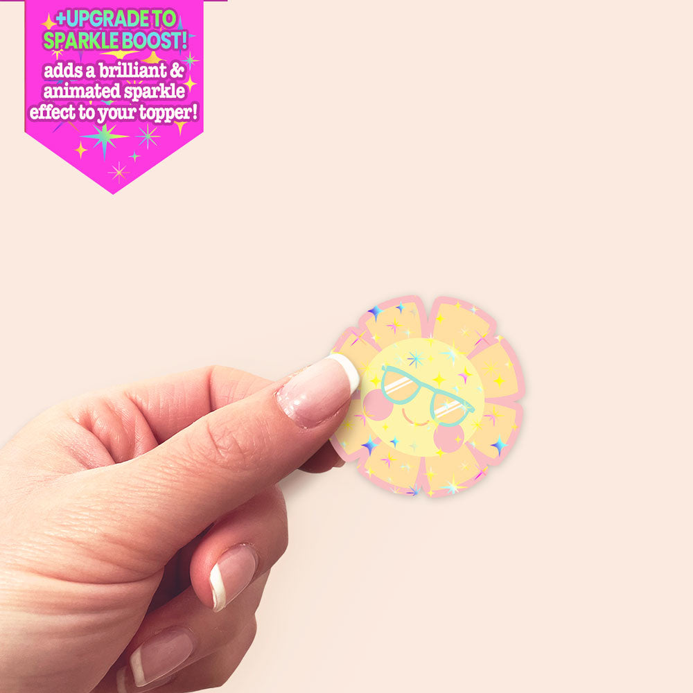 Cool Sun Sticker - - Topperswap