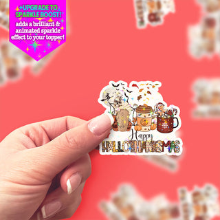 Happy Hallo-Thanks-Mas Sticker