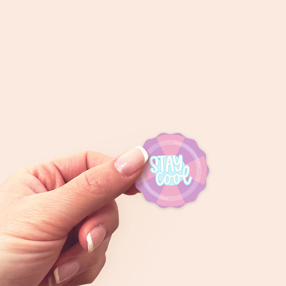 Stay Cool Sticker - Classic Shine - Topperswap