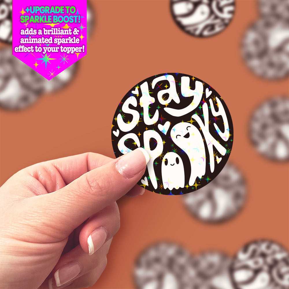 Stay Spooky Sticker - Make it Sparkle - Topperswap