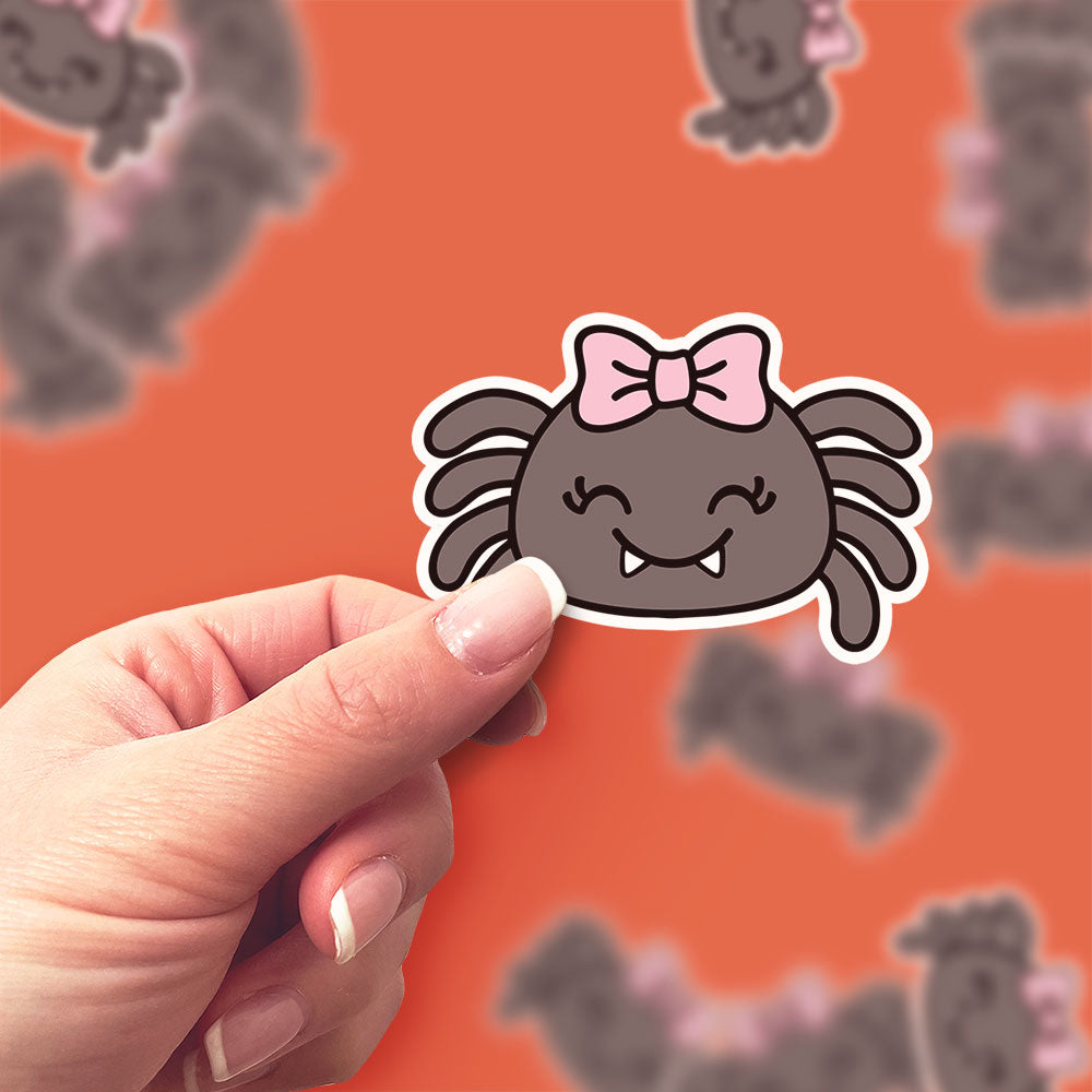 Spider Bow Sticker - Classic Shine - Topperswap