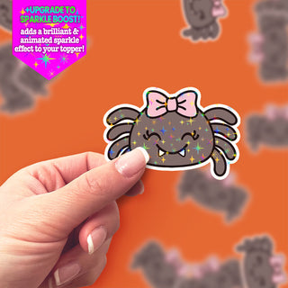 Spider Bow Sticker