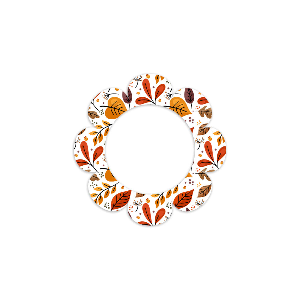 Autumn Leaves White Swapfinity Swapper Frame - - Topperswap