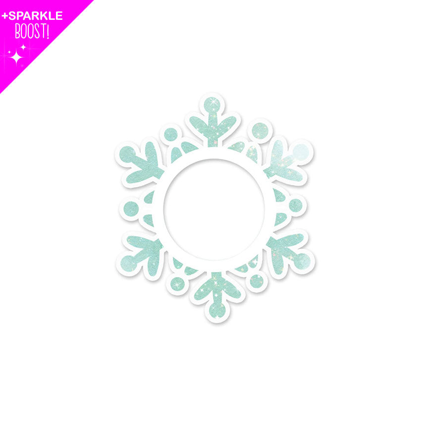 Minty Breeze Snowflake with Brilliant Sparkle Boost Swapper - - Topperswap