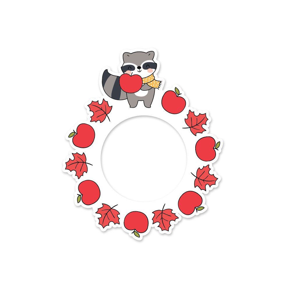 Raccoon's Autumn Harvest Swapfinity Swapper Frame - - Topperswap