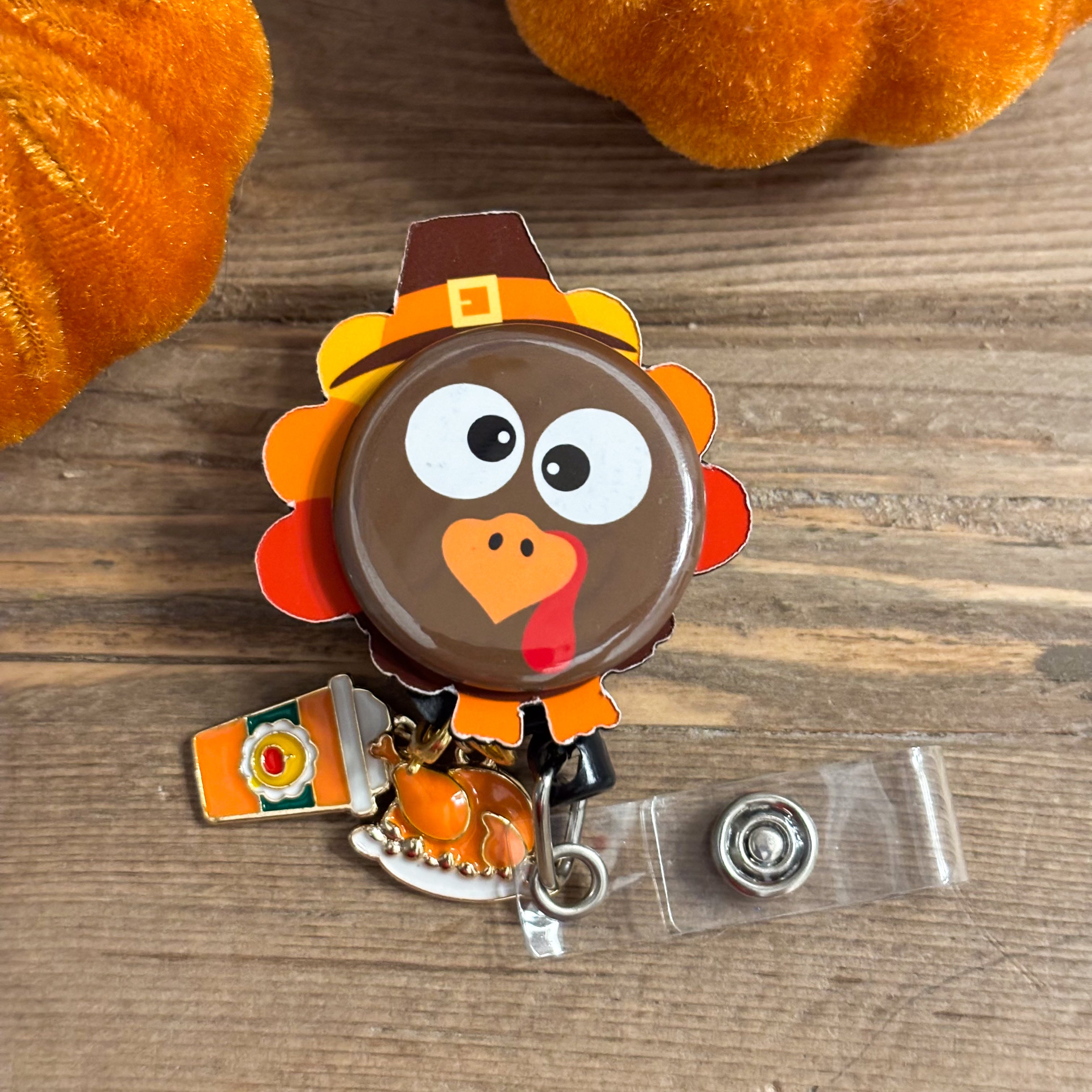 Turkey Trot Pilgrim Feet & Feathers Swapper - - Topperswap