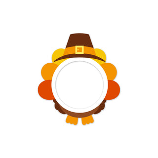 Turkey Trot Pilgrim Feet & Feathers Swapper