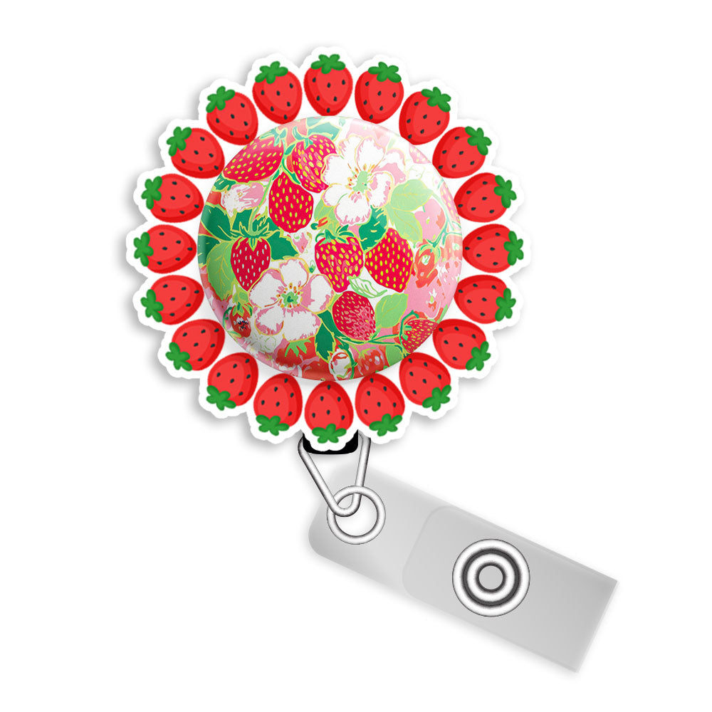 Strawberry Bliss *Limited Edition* Swapfinity Badge Reel Bundle (Save 5%) - - Topperswap