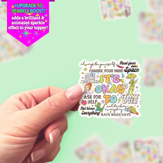 It's Okay to Be You Sticker