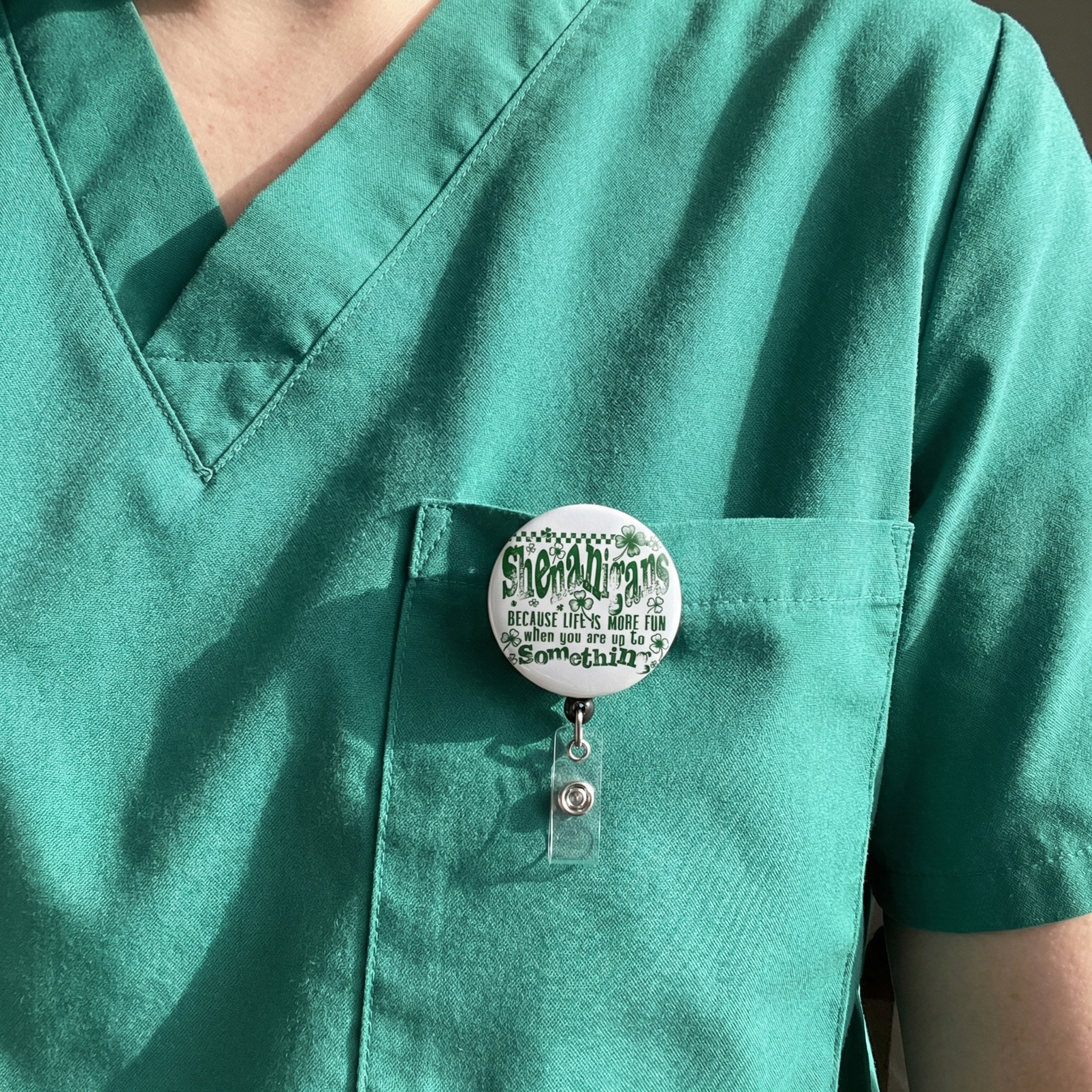 Mischief Maven Swapfinity Retractable ID Badge Reel - - Topperswap