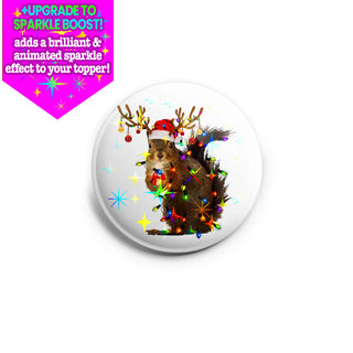 Twinkle Tangle Squirrel Topper