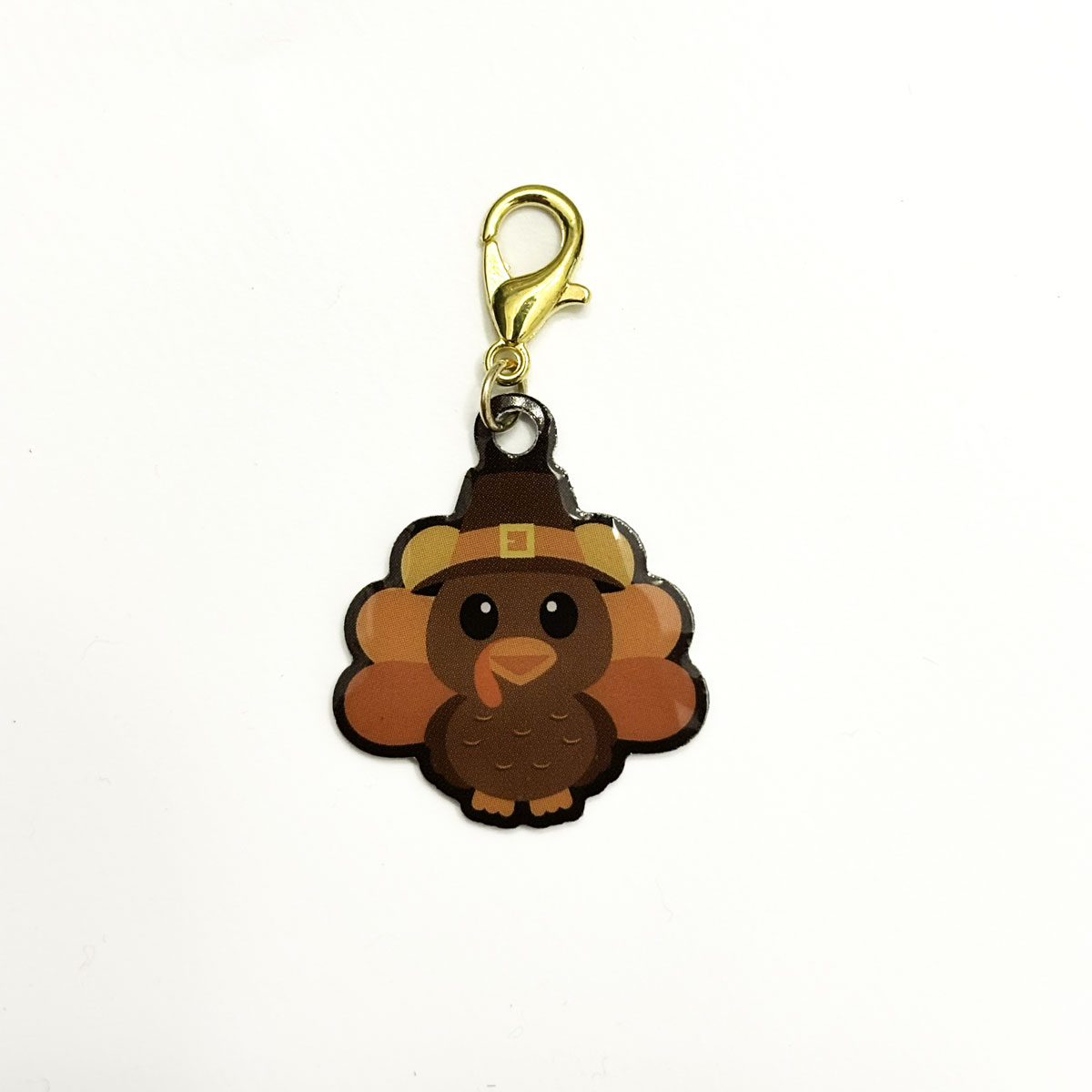 Turkey Delight Charm - SwapShine Double-Sided Swapfinity Badge Reel Add-on - - Topperswap