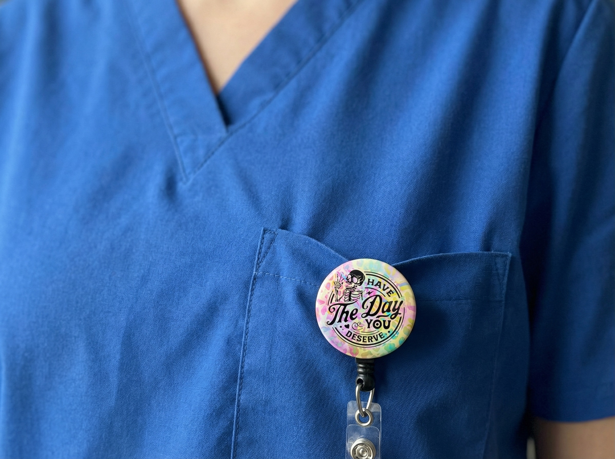 You Have the Day You Deserve Rainbow Leopard Topper - - Topperswap