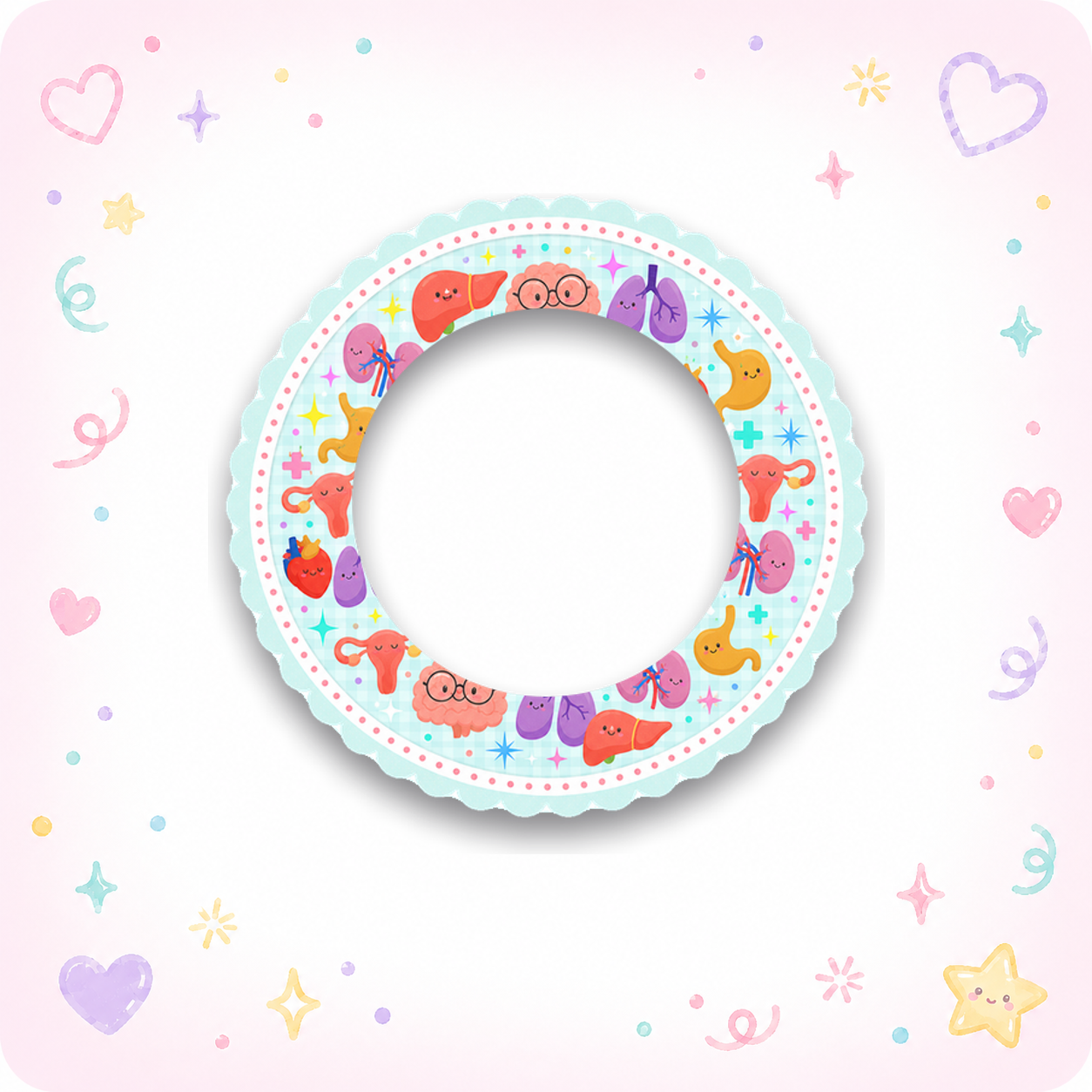 Matching Frame — What's Inside That Counts Organs - - Topperswap