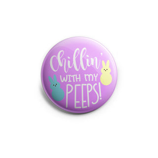 Chillin With My Peeps - Pink Topper
