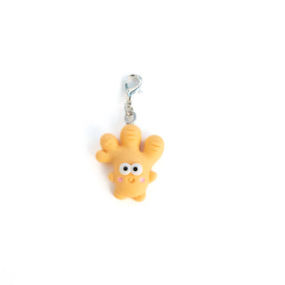 Cute Ginger Root Charm Badge Reel Add-on