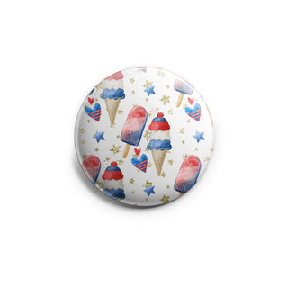 Stars, Hearts, and Ice Cream USA Topper