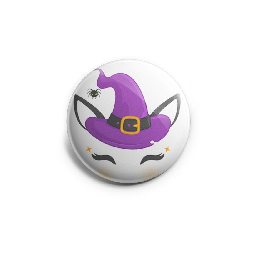 Cute Unicorn with Witch Hat Topper - Vault - Classic Shine - Topperswap