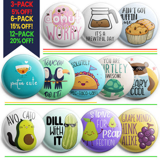 Pear-fect Puns Topper 12-Pack (Save 20%)