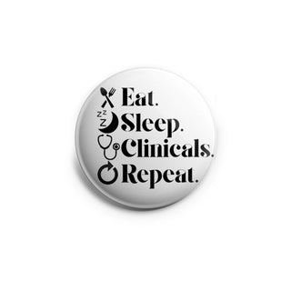 Eat Sleep Repeat Topper
