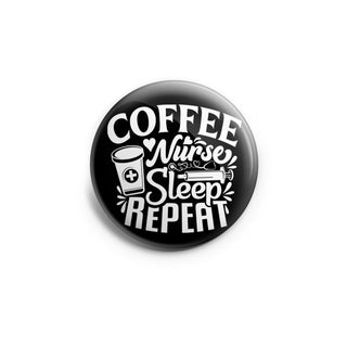 Coffee, Nurse, Sleep, Repeat Topper