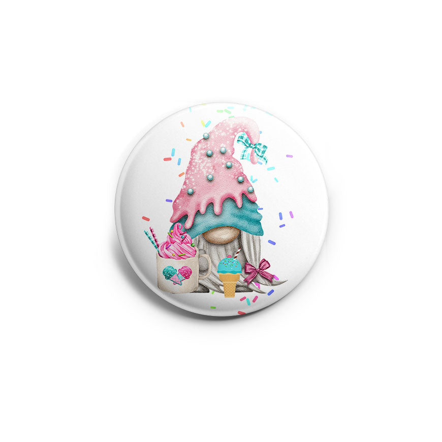Ice Cream Melt Gnome Topper - - Topperswap