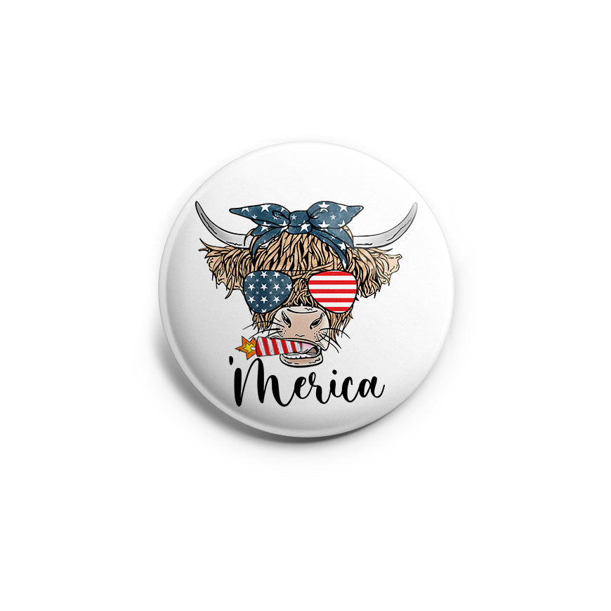 Patriotic Steer Topper - Classic Shine - Topperswap