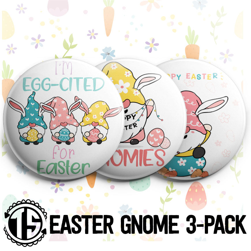 Easter Gnome 3-Pack - (Save 5%) - - Topperswap