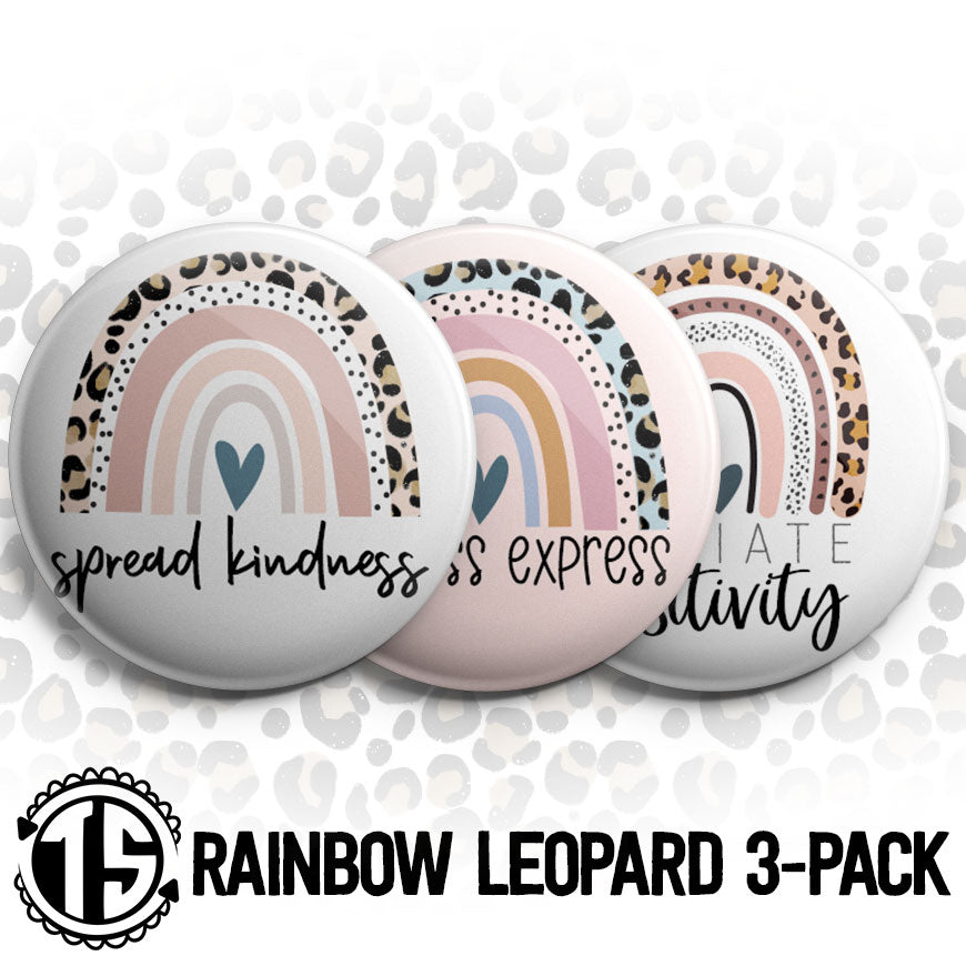 Rainbow Leopard 3-Pack (Save 5%) - - Topperswap