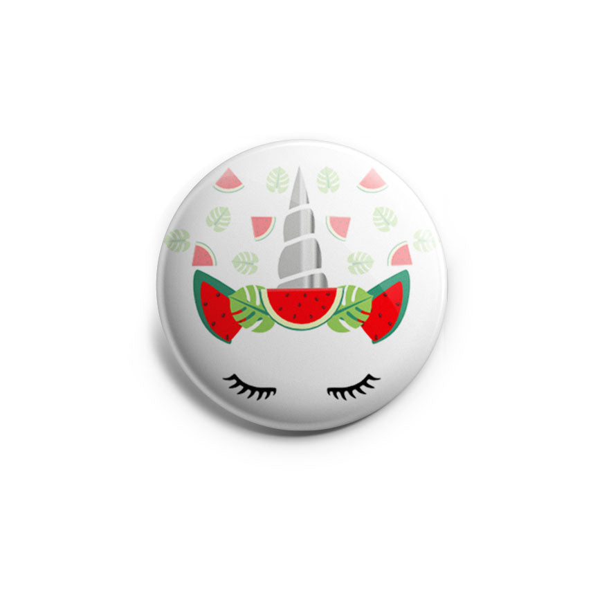 Cute Watermelon Unicorn Topper - Classic Shine - Topperswap