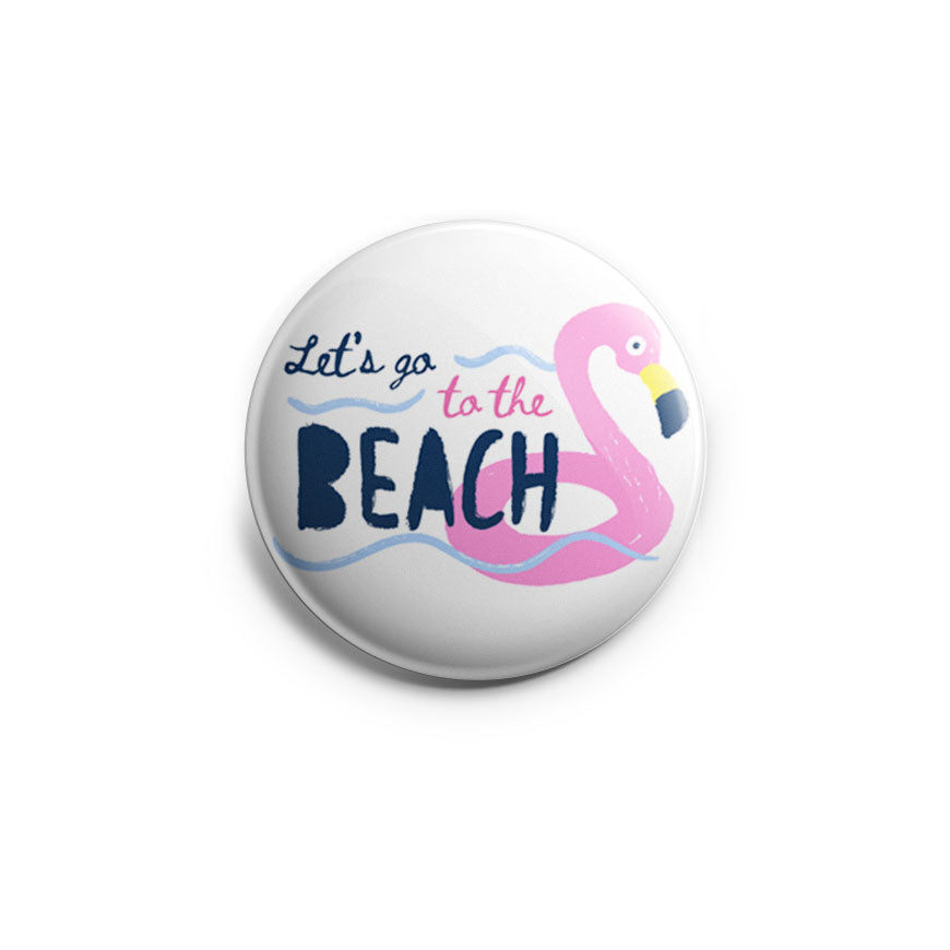 Beach Flamingo Topper - Classic Shine - Topperswap
