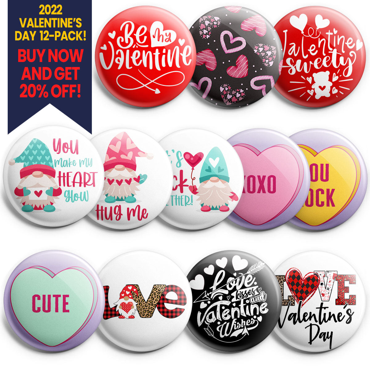 Cupid’s Special 12-Pack (Save 20%) - - Topperswap
